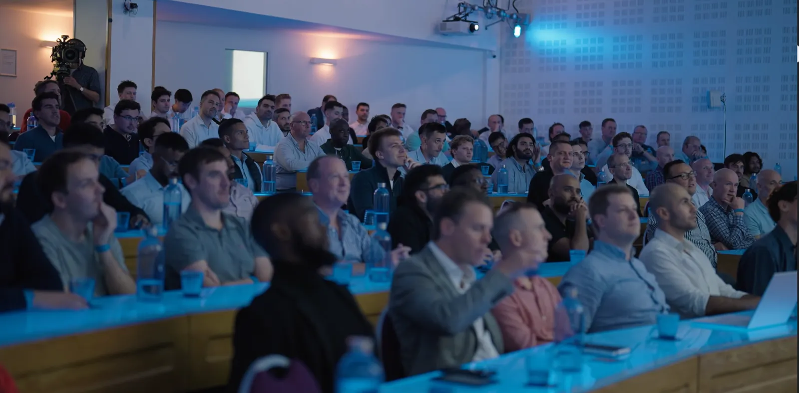 Retail traders in the audience at an ITPM seminar