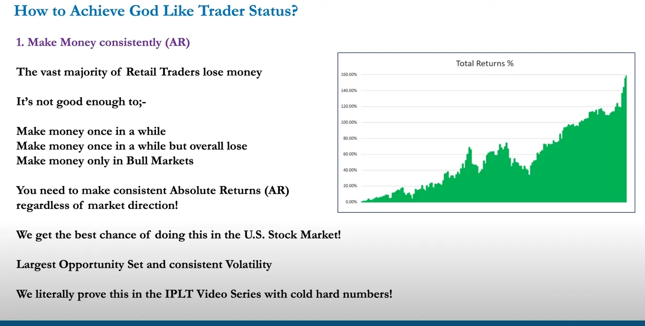 Anton Explains the areas to Make Money Consistently Absolute Returns, IPLT Video Series, Opportunity Set
